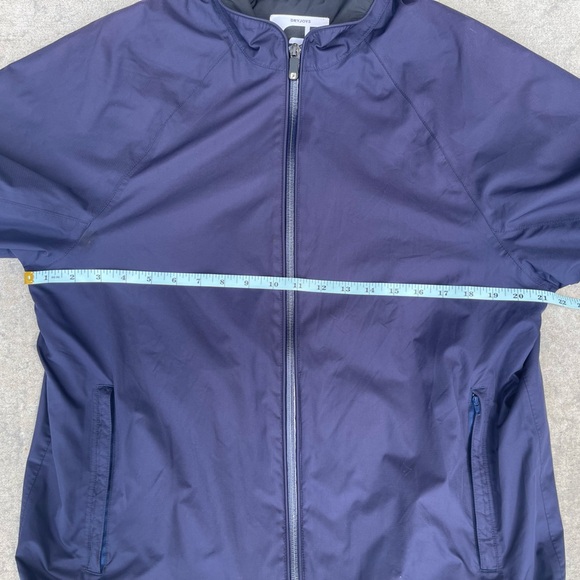 FootJoy DryJoys Tour Collection Jacket Sz M Full Zip Navy Golf - Picture 6 of 7